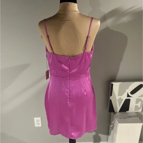 Superdown Arezo Cowl Wrap Dress - Picture 6 of 6